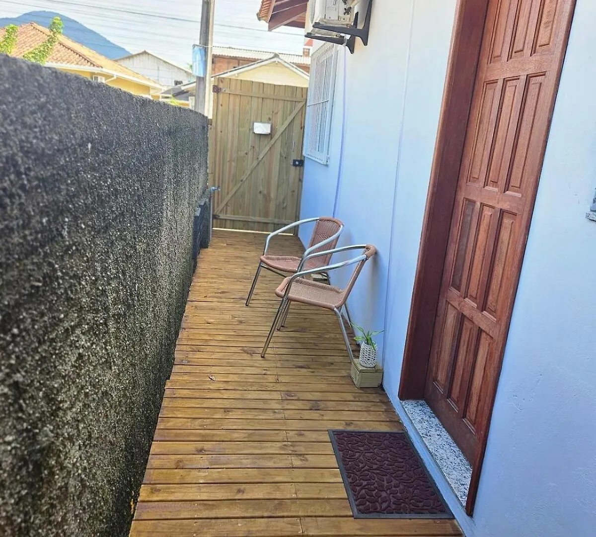 펜션 Studio Com Ar Condicionado E Estacionamento Gratuito Proximo Ao Aeroporto E Praias Florianópolis 브라질